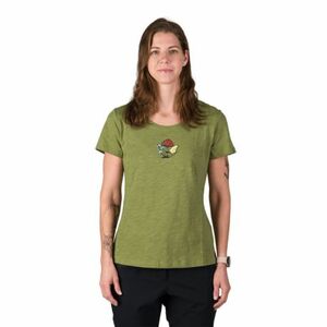 Női rövid ujjú túrázó póló NORTHFINDER GRACIANA-300darkgreen kép