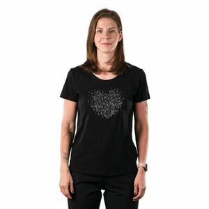 Női rövid ujjú túrázó póló NORTHFINDER GUADALUPE-301darkgrey kép