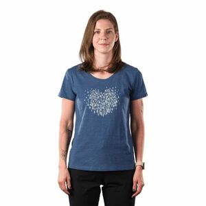 Női rövid ujjú túrázó póló NORTHFINDER GUADALUPE-464bluenights kép