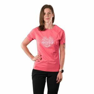 Női rövid ujjú túrázó póló NORTHFINDER INES-490coral kép