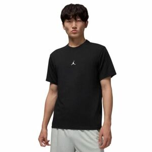 Férfi rövid ujjú póló NIKE M JORDAN DF SPRT JUMPMAN SS CREW-010 BLACK WHITE kép