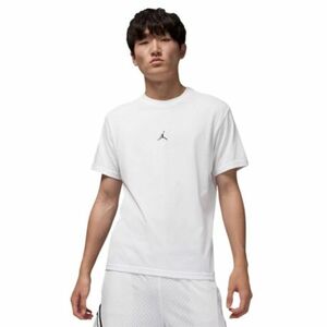 Férfi rövid ujjú póló NIKE M JORDAN DF SPRT JUMPMAN SS CREW-100 WHITE BLACK kép
