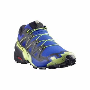Férfi futó trail cipők SALOMON Speedcross 6 M bluing black acid lime kép