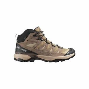 Férfi bokáig érő túracipő SALOMON X Ultra 360 Leather Mid GTX M desert tan walnut earth brown kép