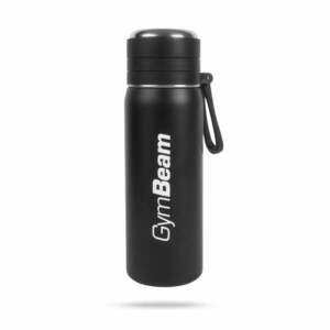 GymBeam Vaccum Flask Steel Black 500 ml kép