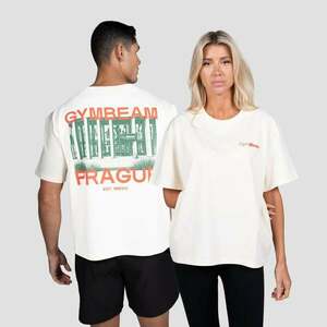 GymBeam Prague T-shirt Cream kép