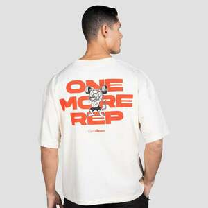 GymBeam GymRat T-shirt Cream kép