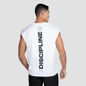 GymBeam Discipline Tanktop White kép