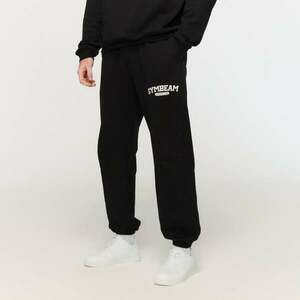 GymBeam Varsity Sweatpants Black kép
