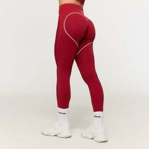 GymBeam Women‘s Varsity Leggings Red kép