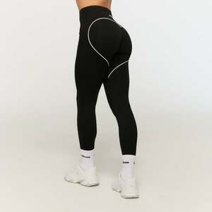 GymBeam Women‘s Varsity Leggings Black kép