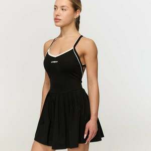GymBeam Varsity Sports Dress Black kép