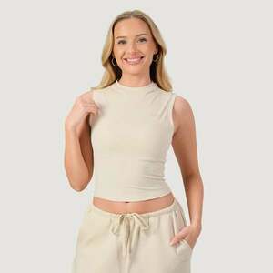 GymBeam Women‘s NEO Turtleneck Top Almond kép