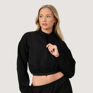 GymBeam Women‘s NEO Zip-Up Sweatshirt Black kép