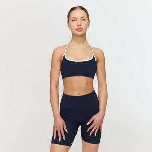 GymBeam Varsity Sports Bra Blue kép