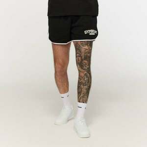 GymBeam Varsity Sweatshorts Black kép