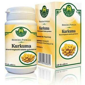 Kurkuma gyömbér tabletta 120 db kép