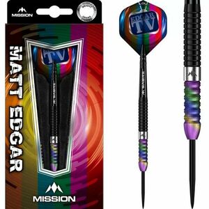 Dart szett Mission steel Matthew Edgar 23g, 90% gravírozott kép