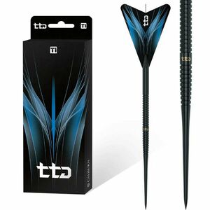 Darts szett steel Caliburn TTD Titanium T1 fekete - 5g gravírozott kép