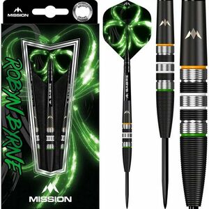 Dart szett steel Mission Robyn Byrne Black Titanium 23g, 90% kép