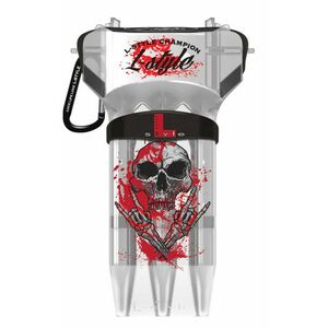 L-Style Krystal One Ryan Searle V4 átlátszó fehér darts tok kép