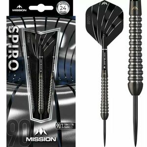 Dart szett Mission steel Spiro 24g, M2, curved, 90% kép
