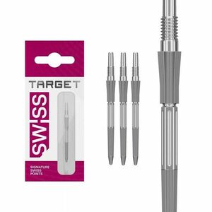 Darts fémhegy TARGET Swiss Point Elysian Archetype 43, ezüst 30mm kép