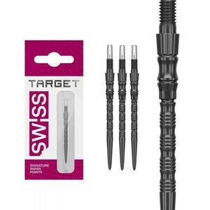 Darts fémhegy TARGET Swiss Point TRB, fekete 35mm kép