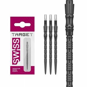 Darts fémhegy TARGET Swiss Point TRB, fekete 42mm kép
