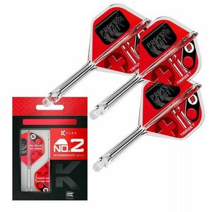Darts integrált tollszár Target K-Flex Press Start, No2 toll és közepes szár kép