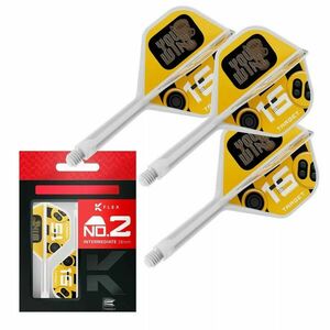 Darts integrált tollszár Target K-Flex You Win, No2 toll és közepes szár kép