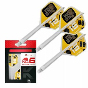 Darts integrált tollszár Target K-Flex You Win, No6 toll és hosszú szár kép