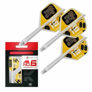 Darts integrált tollszár Target K-Flex You Win, No6 toll és közepes szár kép