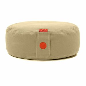 Meditációs párna huzat (kerek) Homok - Bindu kép