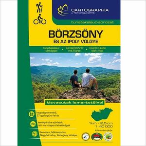 Cartographia Börzsöny és az Ipoly völgye turistakalauz kép