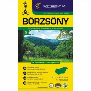 Cartographia Börzsöny turistatérkép kép
