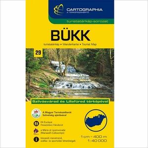 Cartographia Bükk turistatérkép kép