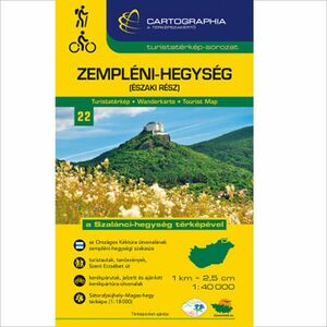Cartographia Zempléni-hegység (északi rész) turistatérkép kép