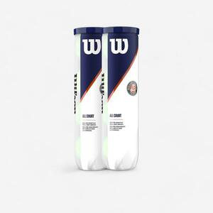 Wilson Teniszlabda, bármilyen pályaborításra, 2x4 db - Roland Garros All Court kép