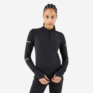 Kiprun Nőii futófelső, hosszú ujjú, félig cipzáras - Run 500 Warm kép