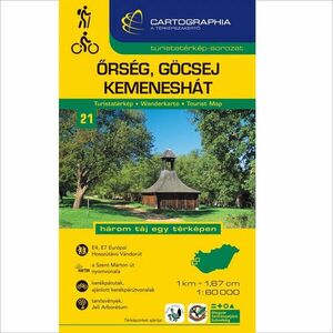 Cartographia Őrség, Göcsej és Kemeneshát (Alpokalja) turistatérkép, kép