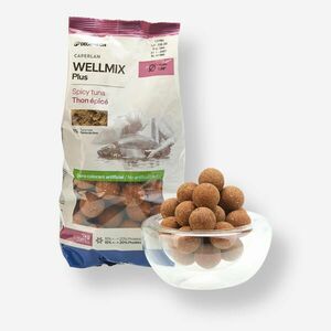 Caperlan Bojli pontyozáshoz, fűszeres tonhal ízű, 25 mm, 1 kg - Wellmix Plus kép