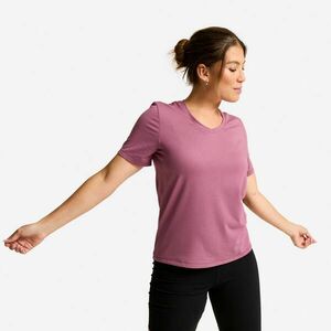 Decathlon Női fitnesz póló, V-nyakú - Coolmax kép