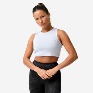Domyos Női fitnesz ujjatlan crop top kép