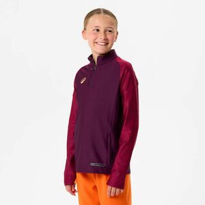 Kipsta Gyerek melegítőfelső, félig cipzáros - Club Wavy kép