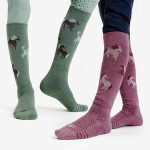 Fouganza Gyerek lovas zokni - SKS 500 kép