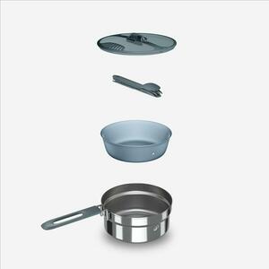 Quechua Edénykészlet, rozsdamentes acél, 1 személyes, 6 elemes - 100-as kép