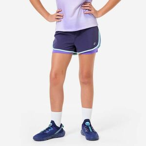 Domyos Lány rövidnadrág 2 az 1-ben, légáteresztő, multisport kép