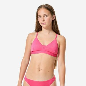 Decathlon Lány bikinifelső, lurex, állítható keresztpánttal - Lizy kép