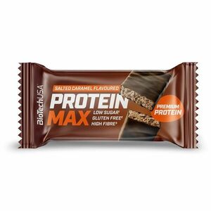 Biotechusa Fehérjeszelet, sós karamellaízű, 45 g - Protein Max kép